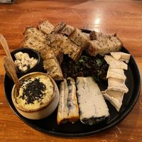 Cheese plate  at Apuro Vegan Bar in Porto