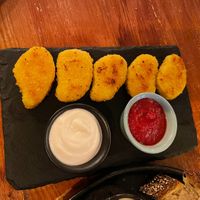 No chicken nuggets  at Apuro Vegan Bar in Porto