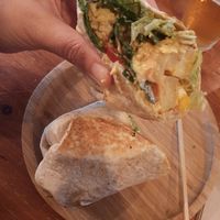 Burrito Lazy 🥭🌱🧡 at Apuro Vegan Bar in Porto