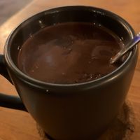 hot cocoa   at Apuro Vegan Bar in Porto