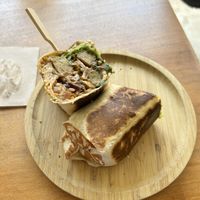 Evil burrito  at Apuro Vegan Bar in Porto