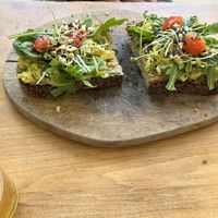 Rainbow toast  at Apuro Vegan Bar in Porto