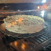 Cookie cake at Apuro Vegan Bar in Porto