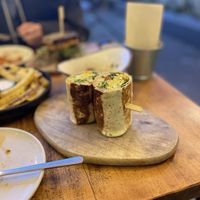 Lazy Burrito  at Apuro Vegan Bar in Porto