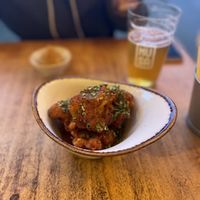 Cauliflower Wings  at Apuro Vegan Bar in Porto