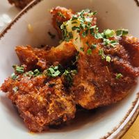 Caulli wings at Apuro Vegan Bar in Porto