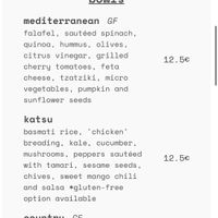 October 2025 menu   at Apuro Vegan Bar in Porto