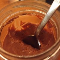 Mousse de cacau! at Apuro Vegan Bar in Porto