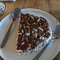 Desert at Apuro Vegan Bar in Porto