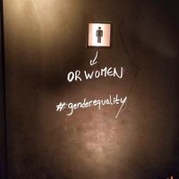 Genderequality  at Apuro Vegan Bar in Porto