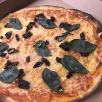 Vegan cheese and basil (not sure about the other bits - possibly dates?) at Ivy House in Sunderland