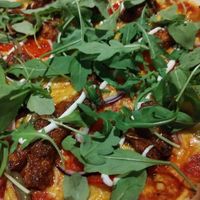 Vegan Durango Pizza at Ivy House in Sunderland