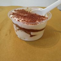 The best tiramisu ever (with rice milk) at Come a Casa in Milan