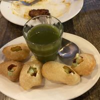 Pani puri   at Bolina Sweets and Indian Restaurant in Christchurch