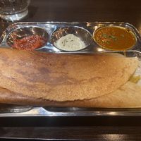 Masala dosa  at Bolina Sweets and Indian Restaurant in Christchurch