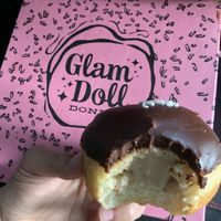 Custard filled! at Glam Doll Donuts - Northeast in Minneapolis
