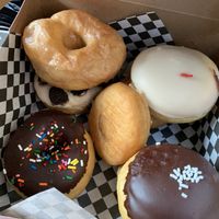 8 vegan options! at Glam Doll Donuts - Northeast in Minneapolis