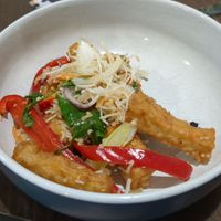 Entrée: Salt & pepper tofu ($9.0) at Simply Thai in Ridgehaven