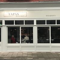 Outside at The Tapas Kitchen  in West Kirby