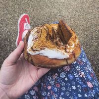 Vegan biscoff at Perk Cafe in Inverness