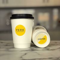 Artisan coffee at Perk Cafe in Inverness