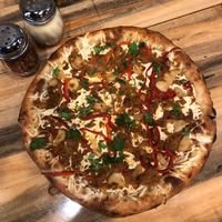 Vegan Spicy Italian Pizza at 48 North Pizzeria in Portland