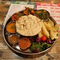 Vegan Thali at Tamatanga in Birmingham