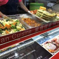 Choices of dishes  at Jiak Zhey 吃斋 - White Sands in East Singapore