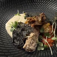 3rd course: eggplant  at L'Orygine in Quebec