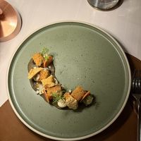 The little pieces are sponge candy   at L'Orygine in Quebec