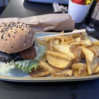 Mushroom burger   at Kidoce in Armacao De Pera