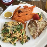 Vegan scramble at Revelations Cafe in Lutz