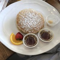 Vegan pancakes  at Revelations Cafe in Lutz