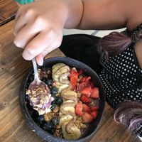 Açaí bowl at Revelations Cafe in Lutz