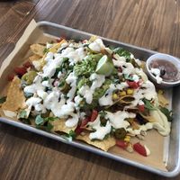 Loaded nachos   at Revelations Cafe in Lutz