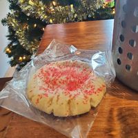 Vegan sugar cookie at Revelations Cafe in Lutz