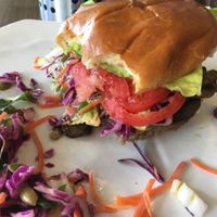 Impossible burger at Revelations Cafe in Lutz