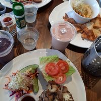 Vegan meal at Revelations Cafe in Lutz