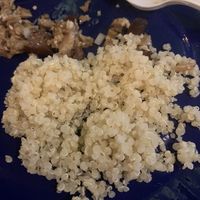 Quinoa option instead of rice at Cosmic - Poblacion in Makati