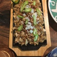 My fave dish here- Sisig. at Cosmic - Poblacion in Makati
