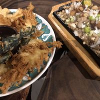 Tempura & sisig at Cosmic - Poblacion in Makati