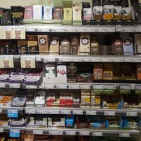 Great chocolate selection at NaturaSi - Piazza Farnese in Rome