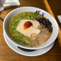 Negi-Goma Ramen at Ramen Danbo in Seattle