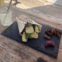  Vegan wrap  at Laundry Lounge in Sagres