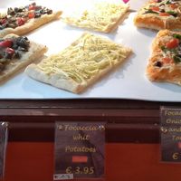 Vegan Focaccia on offer at I GUFI in Bray