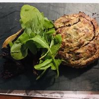 Quiche at Caléndula in Mendoza