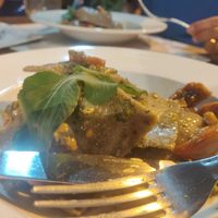 Vegan ravioli at Caléndula in Mendoza