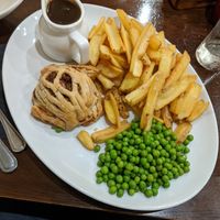 Mushroom and cashew wellington at White Swan Inn in Ceredigion