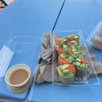 garden veggie salad roll  at Whole Foods Market in New Orleans