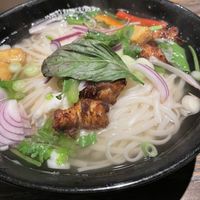 Vegan pho  at Little Asia in Dundas